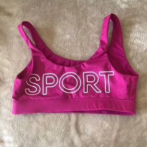 Victoria’s Secret Sports Bra.  Never Worn Large